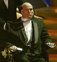 Christopher Reeve at the World Awards ceremony.