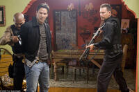 Amaury Nolasco, Keanu Reeves and John Corbett in "Street Kings."