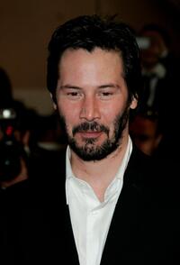 Keanu Reeves at the "A Scanner Darkly" premiere at 59th International Cannes Film Festival.