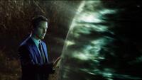 Keanu Reeves as Klaatu in "The Day the Earth Stood Still."