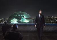 Keanu Reeves as Klaatu in "The Day the Earth Stood Still."