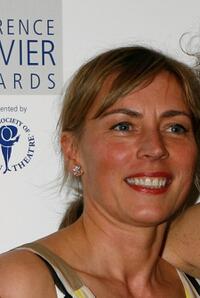 Saskia Reeves at the Laurence Olivier Awards.