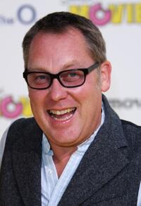 Vic Reeves at the UK premiere of "The Simpsons."