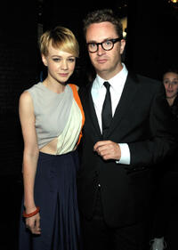 Carey Mulligan and Nicolas Winding Refn at the Film District party during the Comic-Con 2011 in California.