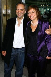 Sam Mendes and Susanne Bier at the after party of the premiere of "Things We Lost In The Fire."