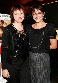 Susanne Bier and Sidse Babett Knudsen at the premiere of "After The Wedding."