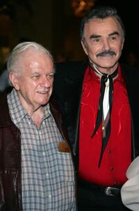 Charles Durning and Burt Reynolds at the Golden Boot Awards.