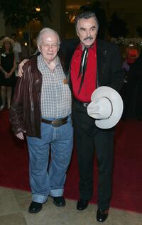 Charles Durning and Burt Reynolds at the Golden Boot Awards.