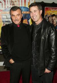 Burt Reynolds and Peter Segal at the special screening of "The Longest Yard."