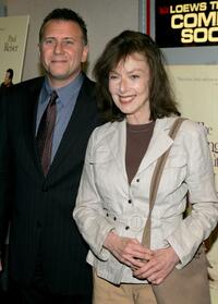 Paul Reiser and Elaine May at the premiere of "The Thing about My Folks" after party.