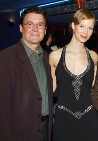 Bob Chmiel and Laura Regan at the world premiere screening of "Saving Jessica Lynch."