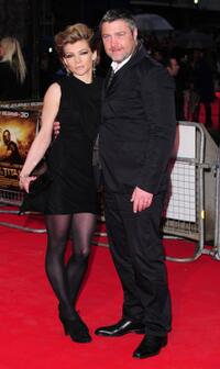 Vincent Regan and Guest at the world premiere of "Clash of the Titans."
