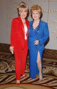 Debbie Reynolds and Barbara Eden at the 51st Annual Thalians Ball.