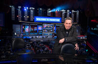Director Ivan Reitman on the set of "Draft Day."