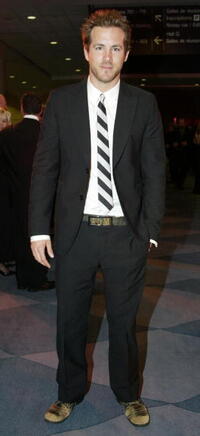Ryan Reynolds at the Genie Awards. 