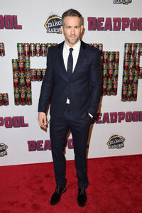 Ryan Reynolds at the New York premiere of "Deadpool."