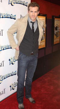 Ryan Reynolds at the premiere of "Adventureland."