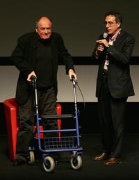 Bernardo Bertolucci at the 2nd Rome Film Festival.