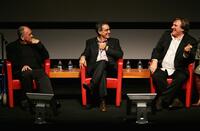 Bernardo Bertolucci and Gerard Depardieuat the 2nd Rome Film Festival.