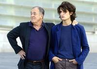 Bernardo Bertolucci and Louis Garrelat the International Film Festival screening of "The Dreamers".