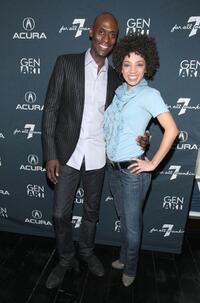 Lance Reddick and Jasika Nicole at the 14th Annual Gen Art Film Festival.