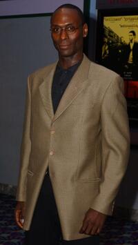 Lance Reddick at the screening of "The Wire."
