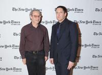 Jon Pareles and Trent Reznor at the 10th Annual New York Times Arts & Leisure Weekend.