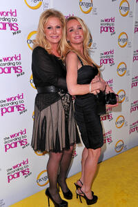 Kathy Hilton and Kim Richards at the California premiere of "The World According to Paris."