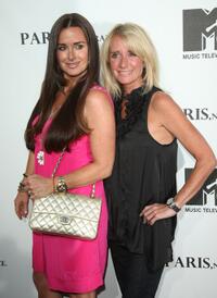 Kyle Richards and Kim Richards at the MTV screening of "Paris, Not France" documentary.