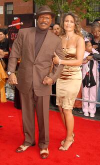 Ving Rhames and Deborah Reed at the premiere of "Mission: Impossible III."