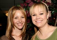 Lisa Kudrow and Caroline Rhea at the Cracked Xmas 8 benefiting the Trevor Project.