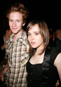 Mark Rendall and Ellen Page at the Fox Searchlight party during the Toronto International Film Festival 2007.