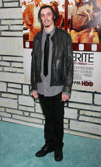 Jake Richardson at the California premiere of "Cinema Verite."