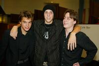 Emile Hirsch, Jake Richardson and Kieran Culkin at the premiere of "The Dangerous Lives of Altar Boys."