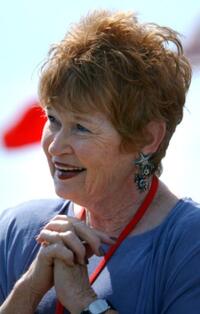 Shari Rhodes at the official opening of "JAWS Fest."