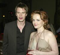 Miranda Richardson and Luke Mably at the premiere of "The Prince and Me" - afterparty.