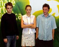Nick Stahl, Bijou Phillips and Brad Renfro at the photocall of "Bully" during the 58th International Film Festival.