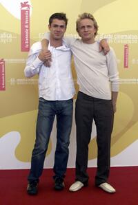 Yannick Renier and Jeremie Renier at the photocall of "Nu Propriete" during the 63rd Venice Film Festival.