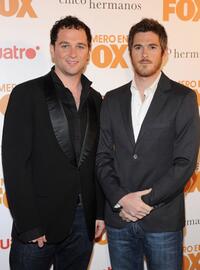Matthew Rhys and Dave Annable at the Casa Fox Party.