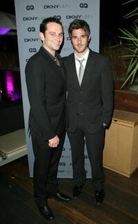 Matthew Rhys and Dave Annable at the DKNY Men VIP Dinner and After Party for the 2008 GQ Luxe Lounge.