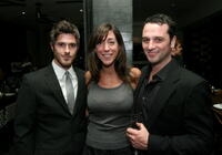 Dave Annable, Marcy Bloom and Matthew Rhys at the DKNY Men VIP Dinner and After Party for the 2008 GQ Luxe Lounge.