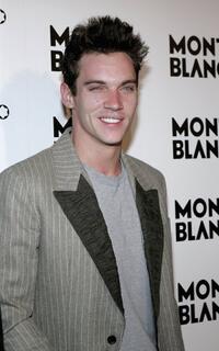 Jonathan Rhys-Meyers at an party to celebrate Montblanc's 100th Anniversary.