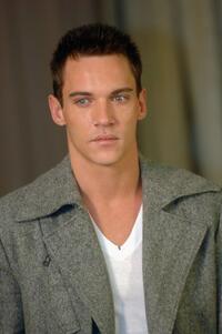 Jonathan Rhys-Meyers at Rome for the photocall of "Match Point."