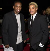 Dule Hill and Robert Ri'chard at the premiere of "The Feast Of All Saints."