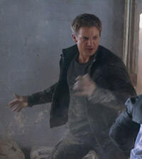Jeremy Renner as Aaron Cross in ``The Bourne Legacy.''