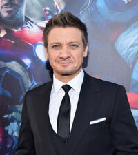 Jeremy Renner at the California world premiere of "Avengers: Age of Ultron."