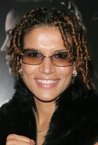 Lucia Rijker at the special screening of "Million Dollar Baby."