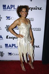 Lucia Rijker at the Abbey/Esquire Magazine "The Envelope Please" Oscar Viewing Party.