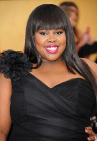 Amber Riley at the 17th Annual Screen Actors Guild Awards in California.