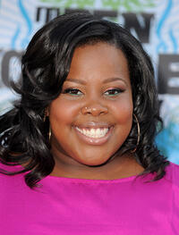 Amber Riley at the 2010 Teen Choice Awards in California.